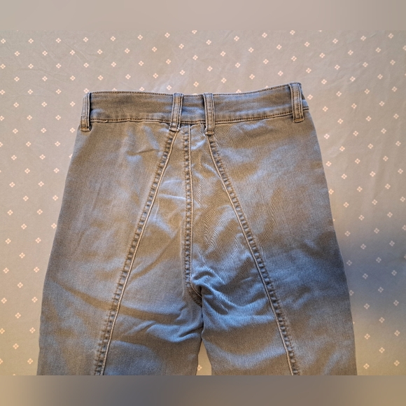 REWASH JEANS distressed BRAND NEW back seam ULTRA STRETCH high rise BOOT/FLARE - Picture 7 of 9